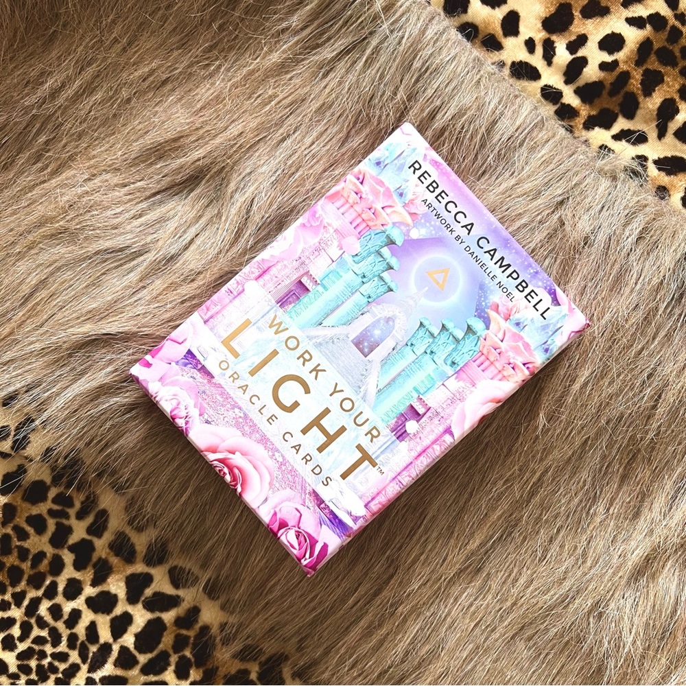WORK YOUR LIGHT Oracles: 44-Card Deck and Guidebook ⋆ PRE-LOVED ⋆